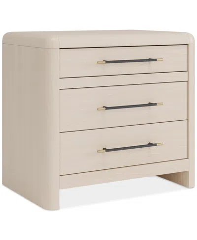 Macy's Wallen Nightstand In White