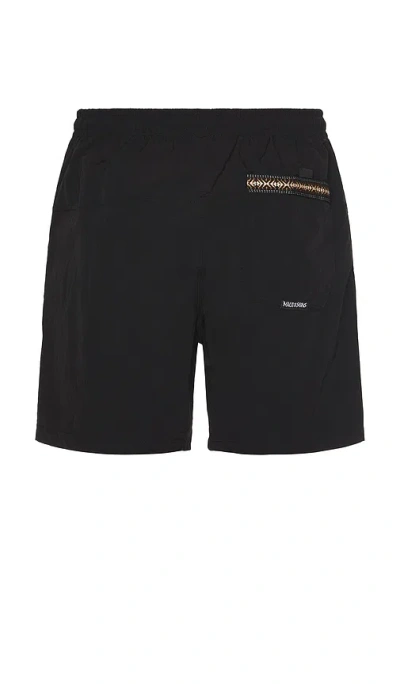 Maui And Sons Maui Tag Adventure Short In 黑色