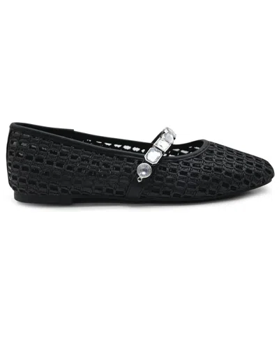 Kenneth Cole New York Women's Zeta Mary Jane Ballet Flats In Black