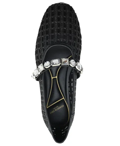 Kenneth Cole New York Women's Zeta Mary Jane Ballet Flats In Black