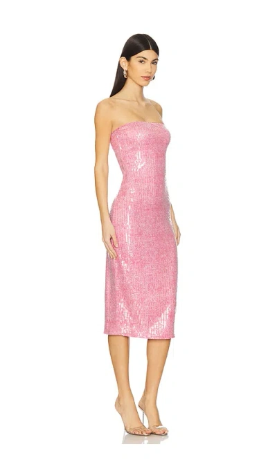 Susana Monaco Knit Tube Dress In Pink