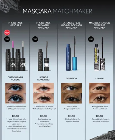 Mac Stack Elevated Mascara In Black Stack