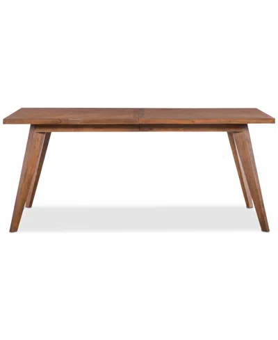 Macy's Greystone Ii Rectangular Dining Table In Brown