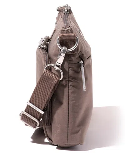 Baggallini Securtex Anti-theft Memento Crossbody Bag In Orange