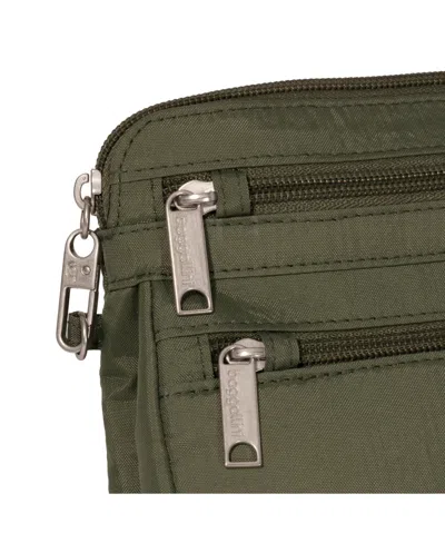Baggallini Securtex Anti-theft Crossbody Bag In Thyme