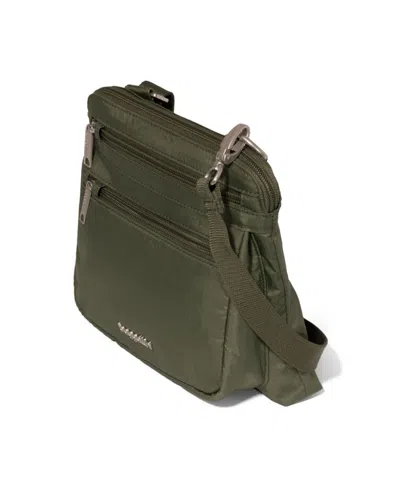 Baggallini Securtex Anti-theft Crossbody Bag In Thyme