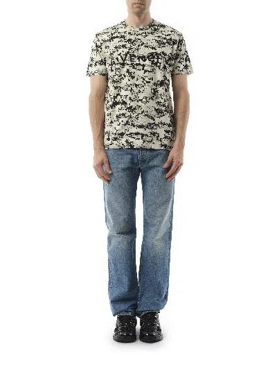 Givenchy Camo All Over Logo-print T-shirt In Multi