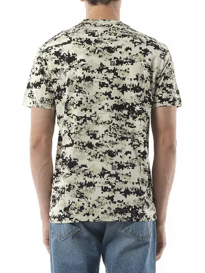 Givenchy Camo All Over Logo-print T-shirt In Multi