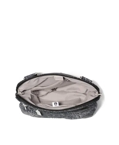 Baggallini Securtex Anti-theft Large Crossbody Bag In Black