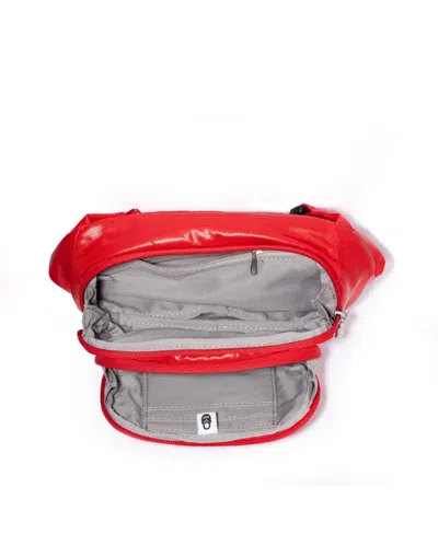 Baggallini On The Go Waist Pack Belt Bag In Lava Gloss Ripstop