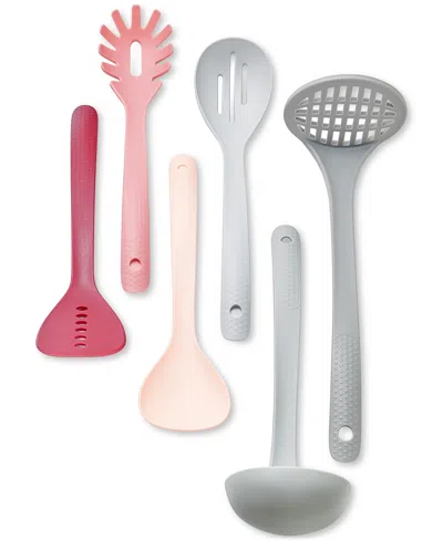 Macy's The Cellar 6-piece Magnetic Nylon Utensil Set, Exclusively At  In Red
