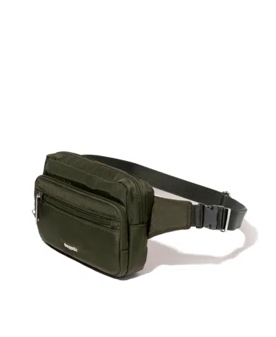 Baggallini Securtex Anti-theft Sling Belt Bag In Thyme