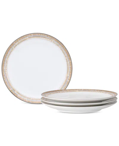 Noritake Raylan Appetizer Plates, Set Of 4 In White