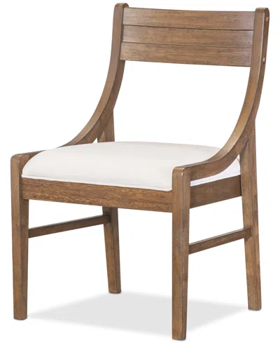 Macy's Greystone Ii 9-pc. Dining Set (rectangular Table & 8 Side Chairs) In Brown