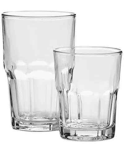 Arch Studio Bistro Glasses, Set Of 8, Exclusively At Macy's In Clear