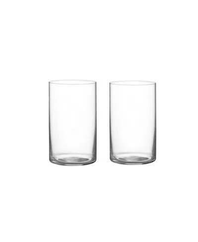 Orrefors Geometry 14 Oz. Beer Glasses, Set Of 2 In Clear