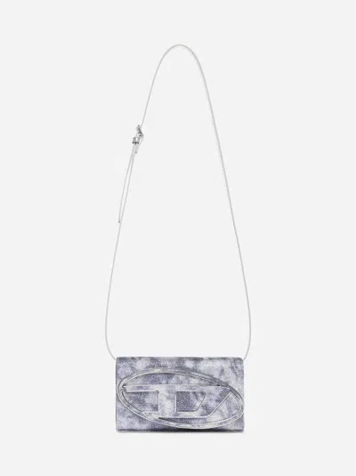 Diesel Blue 1dr Wallet Strap