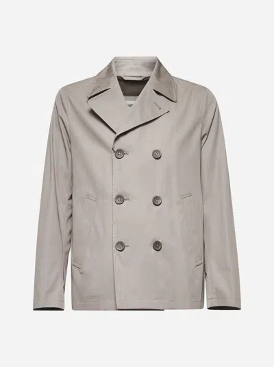 Herno Dove Grey Dean Peacoat
