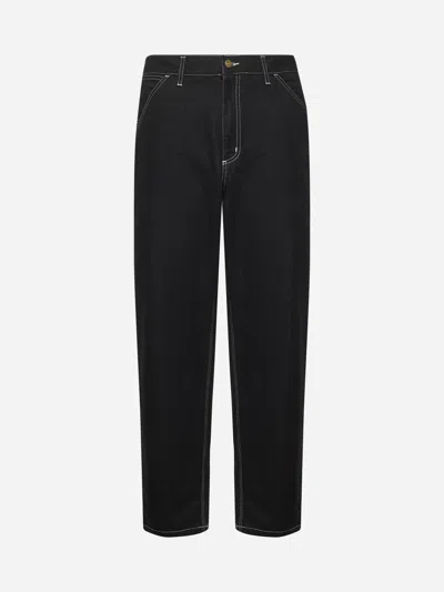 Carhartt Black Norco Denim Single Knee Jeans