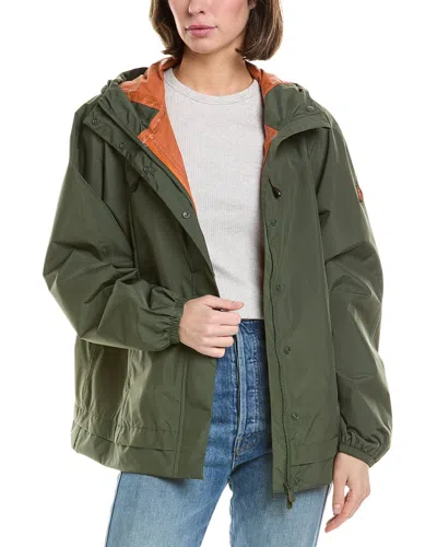 Save The Duck Rain Jacket In Green