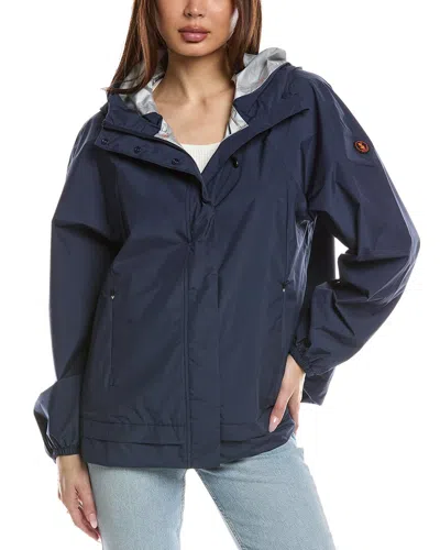 Save The Duck Rain Jacket In Blue