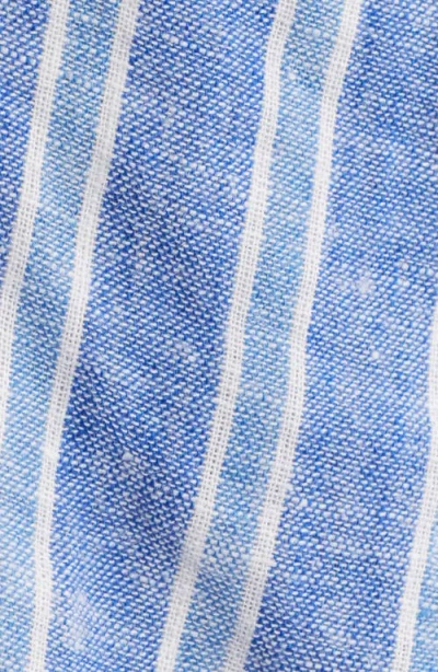 Rails Cito Striped Button-front Blouse In Lake View Stripe