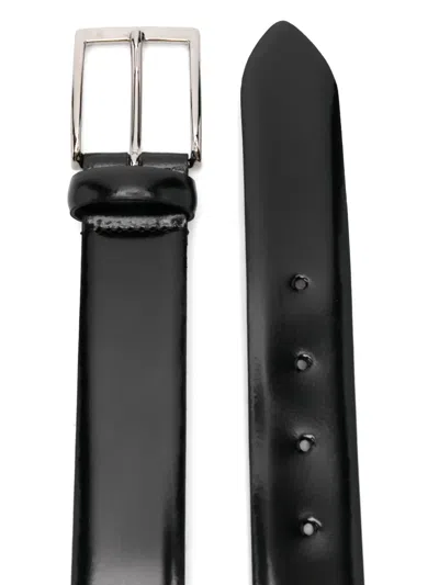 Eraldo Leather Belt In Black