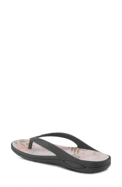 Spring Step Contilo Flip Flop In Black