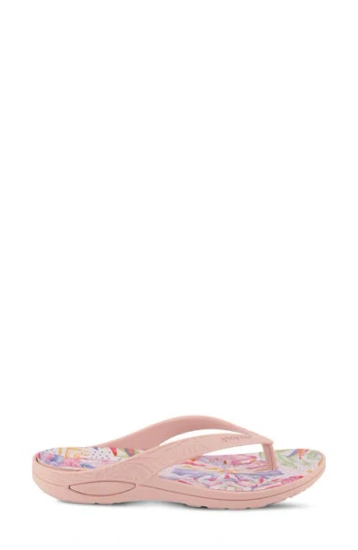 Spring Step Contilo Flip Flop In Pink