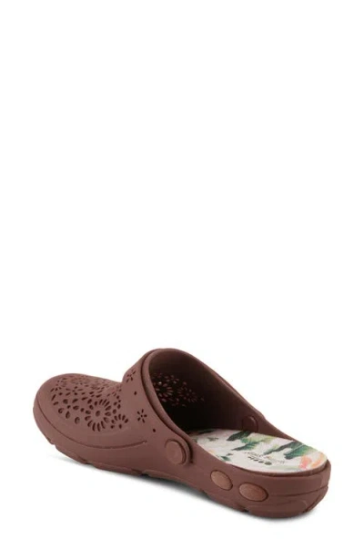 Spring Step Contigo Clog In Dark Plum