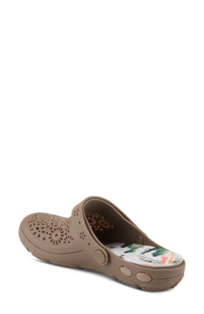 Spring Step Contigo Clog In Taupe