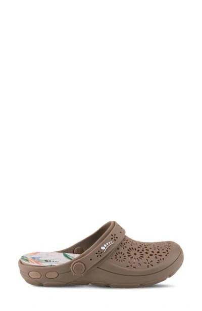 Spring Step Contigo Clog In Taupe