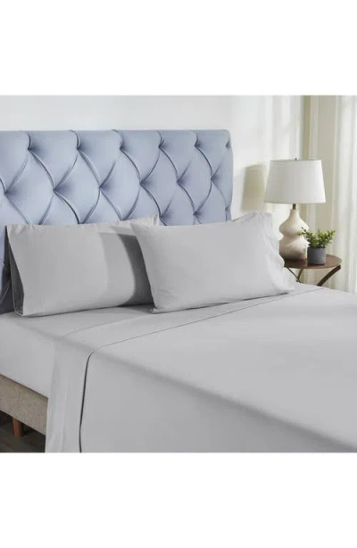 Modern Threads Cotton Flannel Sheet Set In Mist