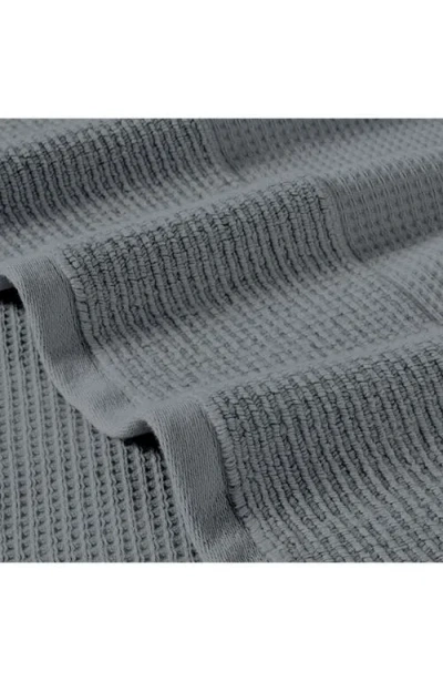 Modern Threads Waffle Rib 6-piece Towel Set In Carbon