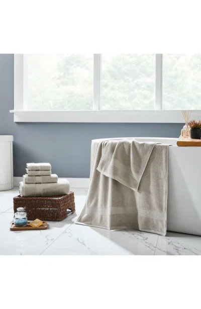 Modern Threads 6-piece Towel Set In Taupe