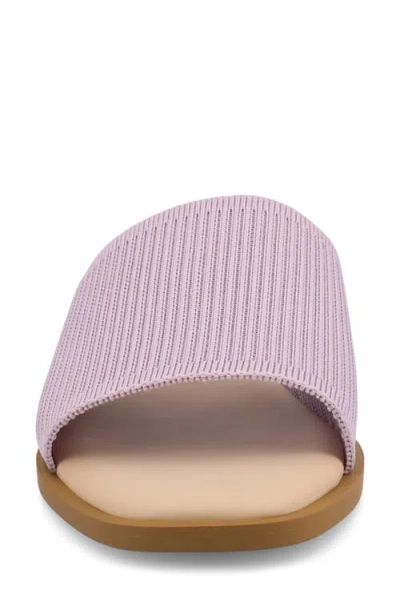 Journee Collection Womens Prisilla Flat Sandals In Lilac