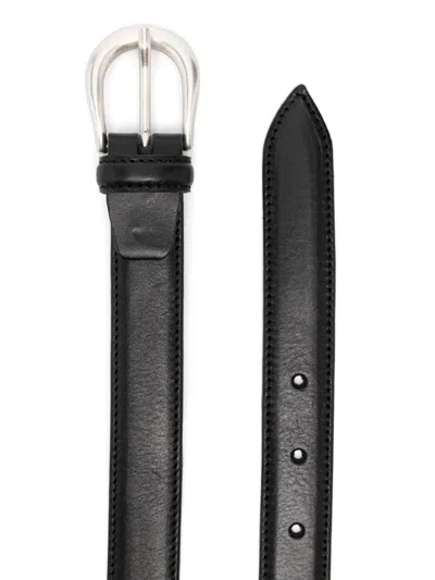 Eraldo Leather Belt In Black