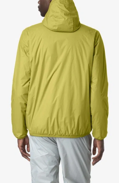 K-way Le Vrai 4.0 Claude Warm Water Repellent Jacket In Green Moss