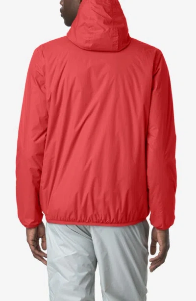 K-way Le Vrai 4.0 Claude Warm Water Repellent Jacket In Red