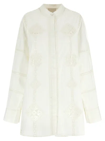 Isabel Marant White Poplin Soeline Shirt