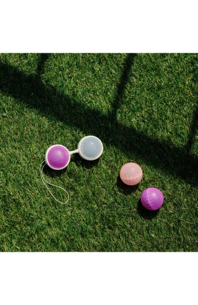 Lelo Set Of 3 Weighted Vaginal Beads In Multi