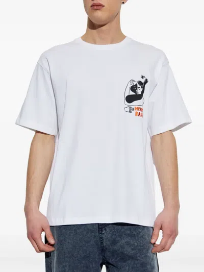 Samsoe & Samsoe Saheart T-shirt In White