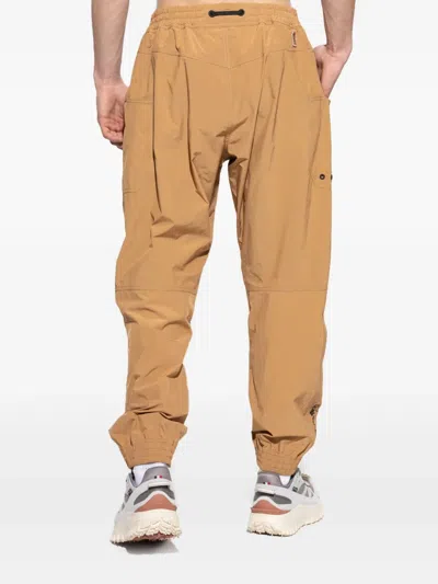 Moncler Drawstring Utility Trousers In Neutrals