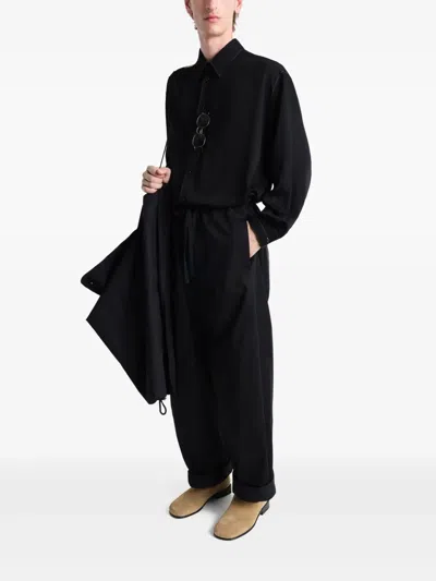 Lemaire Men's Camicia Loop In Black