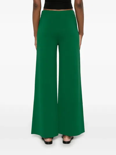 P.a.r.o.s.h Palazzo Trousers In Green