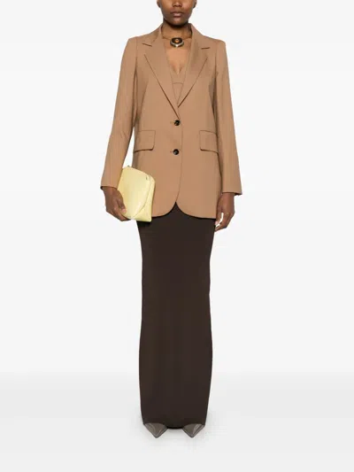 Max Mara Kitten Blazer In Brown