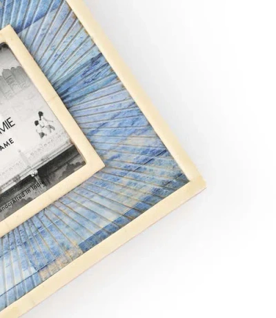 Matr Boomie Neela Picture Frame In Blue - 3x3