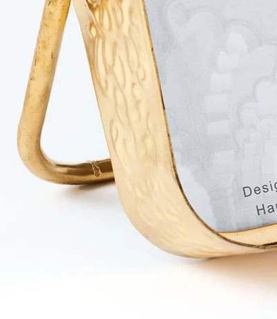 Matr Boomie Loha 5x7 Rounded Picture Frame In Gold - 5x7