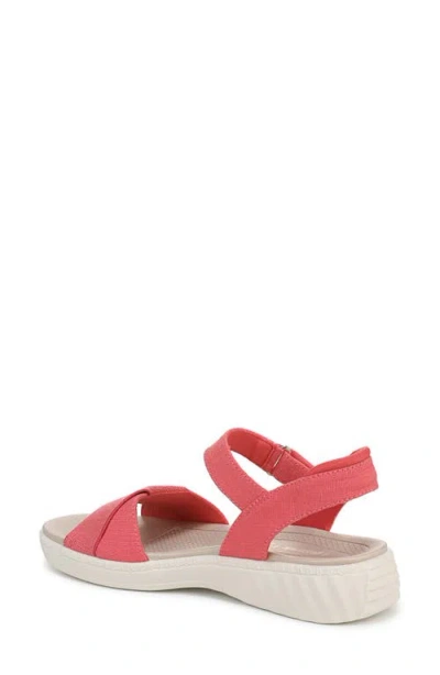 Bzees Lifestride Lane Sandal In Coral Fabric
