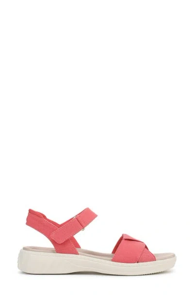Bzees Lifestride Lane Sandal In Coral Fabric